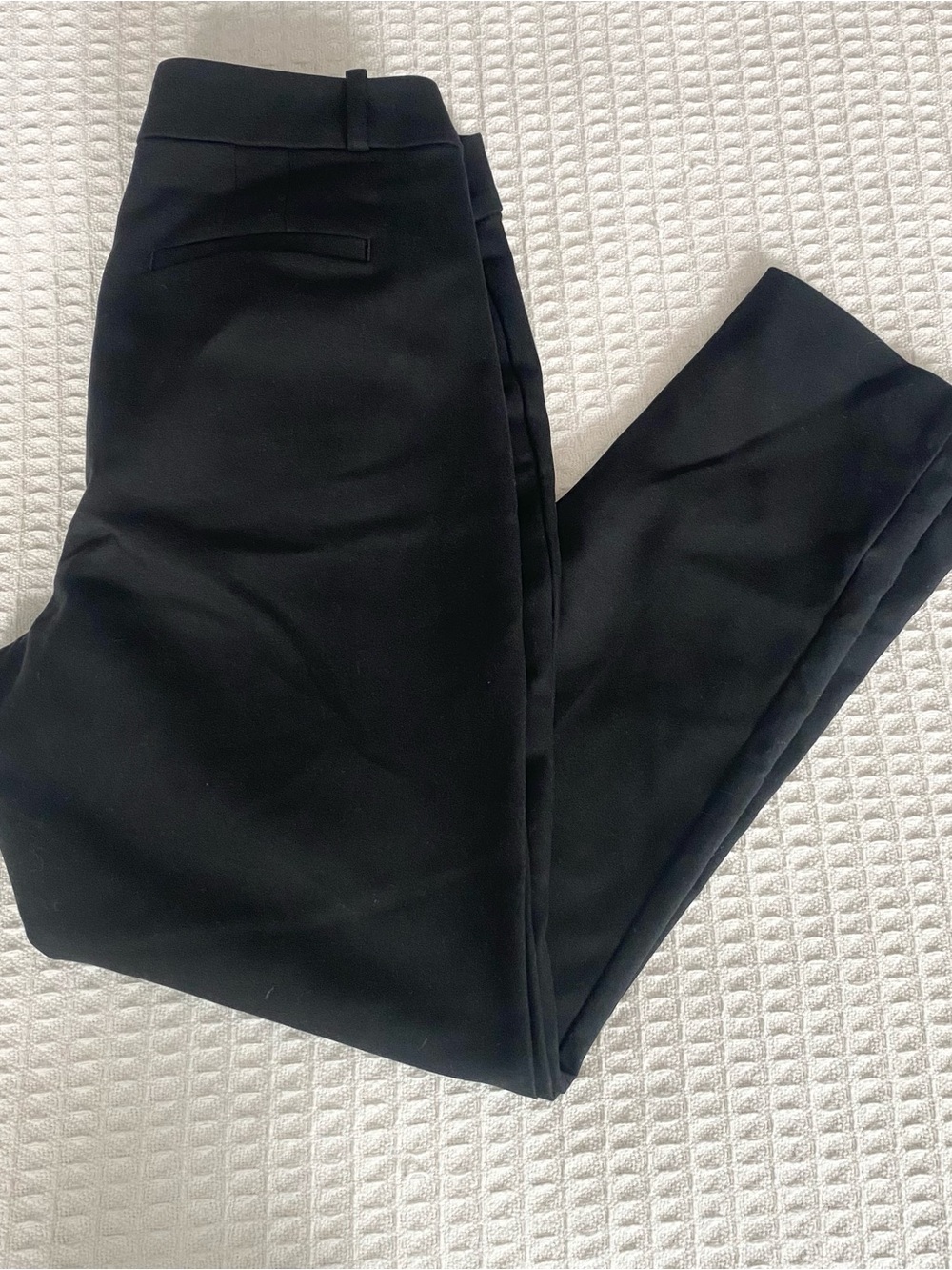LOFT Black High Waist Curvy Skinny Pants size 4